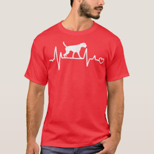 German boer dog or puppy owner HEARTBEAT art  T-Shirt