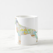German Boxer Triangula Kaffeetasse (Mittel)
