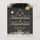 GERMAN CHRISTMAS HOLIDAY GREETING CARD FEIERTAGSPOSTKARTE (Vorderseite)