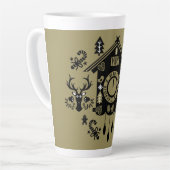 German Cucko Clock Weihnachten Milchtasse (Linke Ecke)