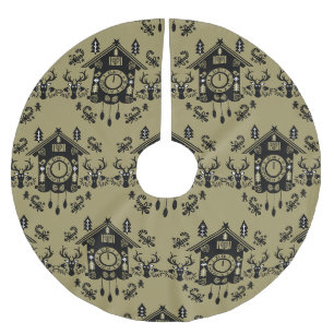 German Cucko Clock Weihnachten Polyester Weihnachtsbaumdecke