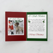 German Drahthaar Pointer Christmas Geschenke Feiertagskarte (Innenseite)