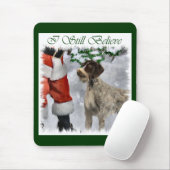 German Drahthaar Pointer Christmas Geschenke Mousepad (Mit Mouse)
