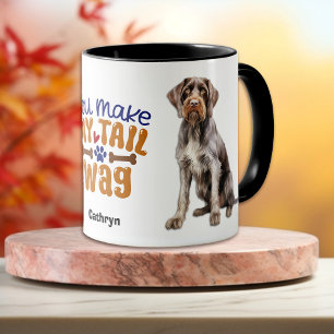 German Drahthaar Pointer Dog Sie machen meinen Sch Tasse