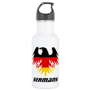 German Eagle Wappen Edelstahlflasche