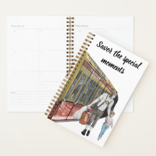 German Elf Family Shopping Fantasy Art Planner Planer