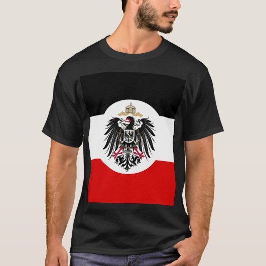 German Empire Flag T-Shirt (Vorderseite)