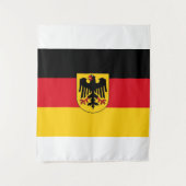 German Empire Flag Wandteppich (Vorderseite)