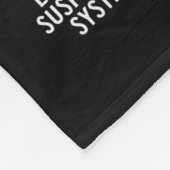 German Engineering Dachshund Lover Funny Doxie Dog Fleecedecke (Ecke)