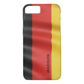 German Flag Custom Monogram Telefons Case-Mate iPhone Hülle (Rückseite)
