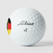 German Flag Emblem Golfball (Logo)