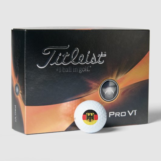 German Flag Emblem Golfball (Äußeres Gebäude)