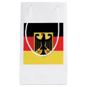 German Flag Emblem Kleine Geschenktüte (Vorderseite)