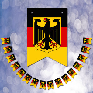 German Flag & Party Germany Banners / Weddings Wimpelkette