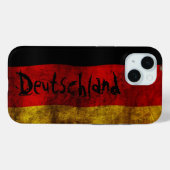 German Flag - Vintage Case-Mate iPhone Hülle (Rückseite (Horizontal))