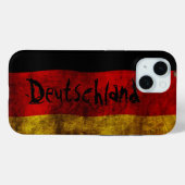 German Flag - Vintage Case-Mate iPhone Hülle (Rückseite (Horizontal))
