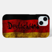 German Flag - Vintage Case-Mate iPhone Hülle (Rückseite (Horizontal))