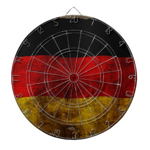 German Flag - Vintage Dartscheibe