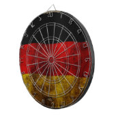 German Flag - Vintage Dartscheibe (Vorderseite rechts)