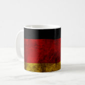 German Flag - Vintage Kaffeetasse (Vorderseite Links)