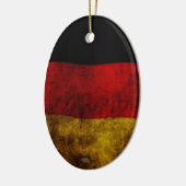 German Flag - Vintage Keramikornament (Links)
