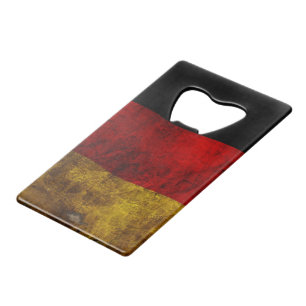 German Flag - Vintage Kreditkartenflaschenöffner