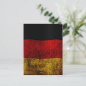 German Flag - Vintage Postkarte (Stehend Vorderseite)