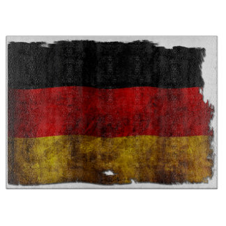 German Flag - Vintage Schneidebrett