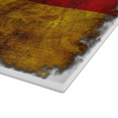 German Flag - Vintage Schneidebrett (Ecke)