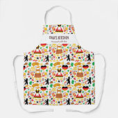 German Food Restaurant Koch Oma's Kitchen Custom Schürze (Vorderseite)