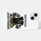 German Hunting Terrier, Jagdterer Case-Mate iPhone Hülle (Rückseite (Horizontal))