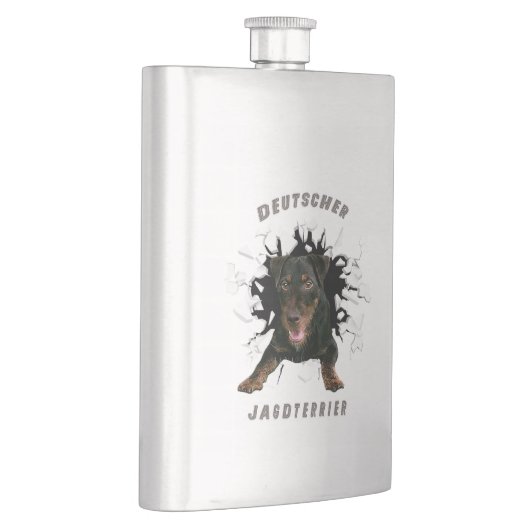 German Hunting Terrier (Jagdterrasse) Flachmann (Rechts)