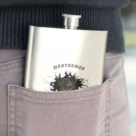 German Hunting Terrier (Jagdterrasse) Flachmann (Beispiel)