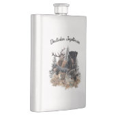 German Hunting Terrier (Jagdterre) Flachmann (Rechts)