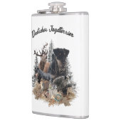 German Hunting Terrier (Jagdterre) Flachmann (Links)