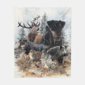 German Hunting Terrier (Jagdterre) Fleecedecke (Vorderseite)