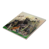 German Hunting Terrier (Jagdterre) Fliese (Seite)