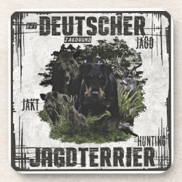 German Hunting Terrier (Jagdterre) Getränkeuntersetzer