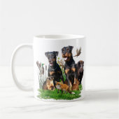 German Hunting Terrier (Jagdterre) Kaffeetasse (Links)