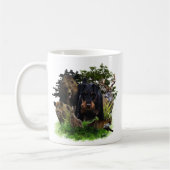 German Hunting Terrier (Jagdterre) Kaffeetasse (Links)