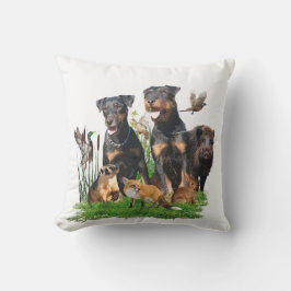 German Hunting Terrier (Jagdterre) Kissen
