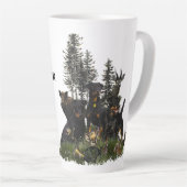 German Hunting Terrier (Jagdterre) Milchtasse (Rechte Ecke)