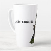 German Hunting Terrier (Jagdterre) Milchtasse (Linke Ecke)