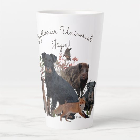 German Hunting Terrier (Jagdterre) Milchtasse (Vorderseite)