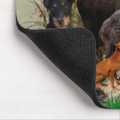 German Hunting Terrier (Jagdterre) Mousepad (Ecke)