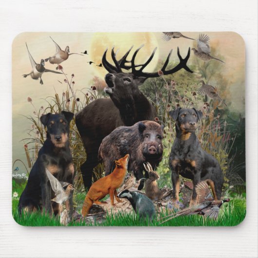 German Hunting Terrier (Jagdterre) Mousepad (Vorne)