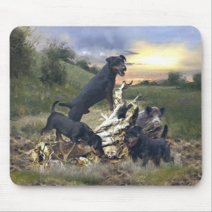 German Hunting Terrier (Jagdterre) Mousepad