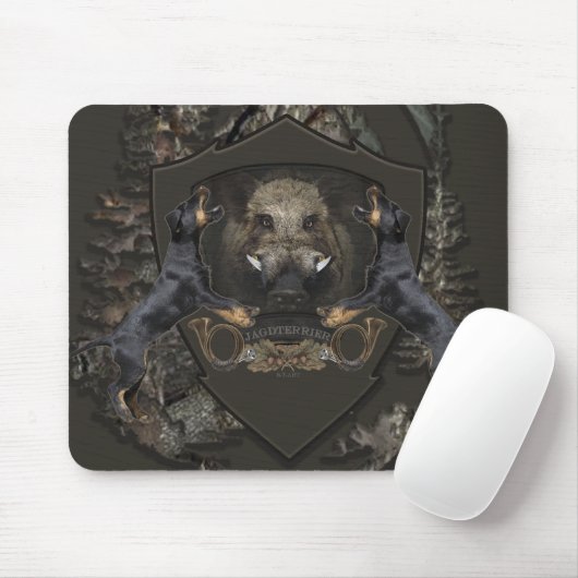 German Hunting Terrier (Jagdterre) Mousepad (Mit Mouse)
