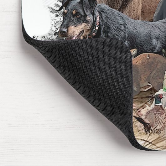 German Hunting Terrier (Jagdterre) Mousepad (Ecke)