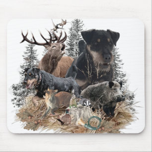 German Hunting Terrier (Jagdterre) Mousepad